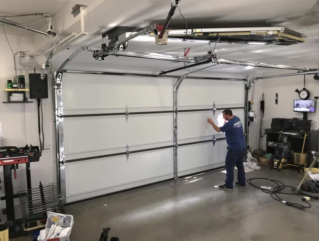 Professional garage door repair service by Swansea Garage Door Repair in Swansea