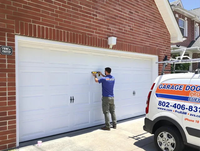 Local garage door repair service by Swansea Garage Door Repair in Swansea