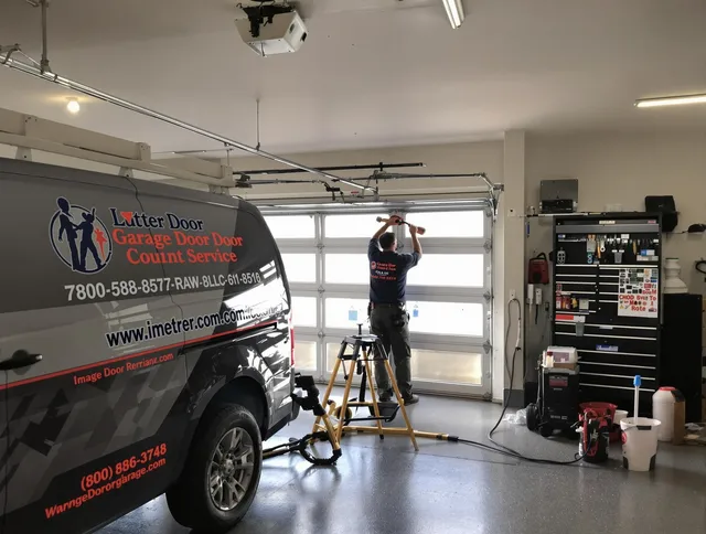 Swansea Garage Door Repair team performing same-day garage door repair in Swansea